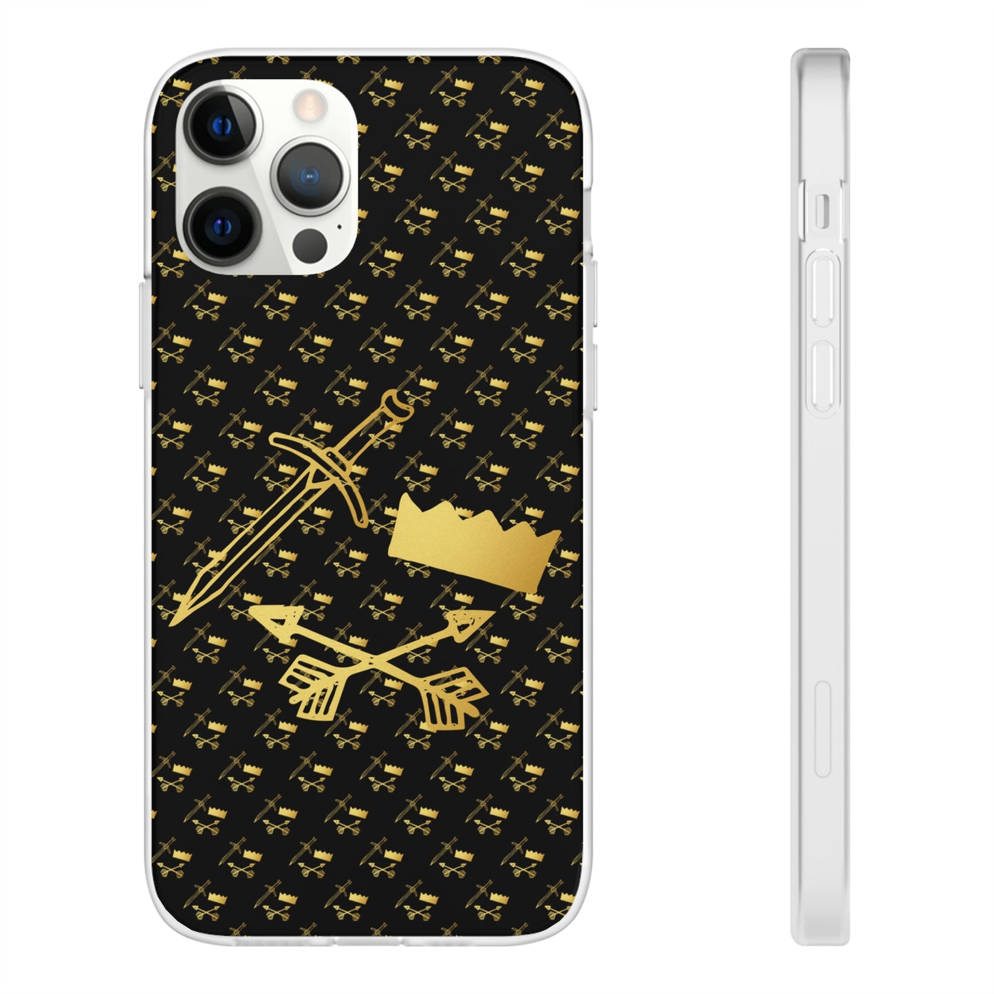 Gold and Bold Warrior - Flexi  Phone Cases