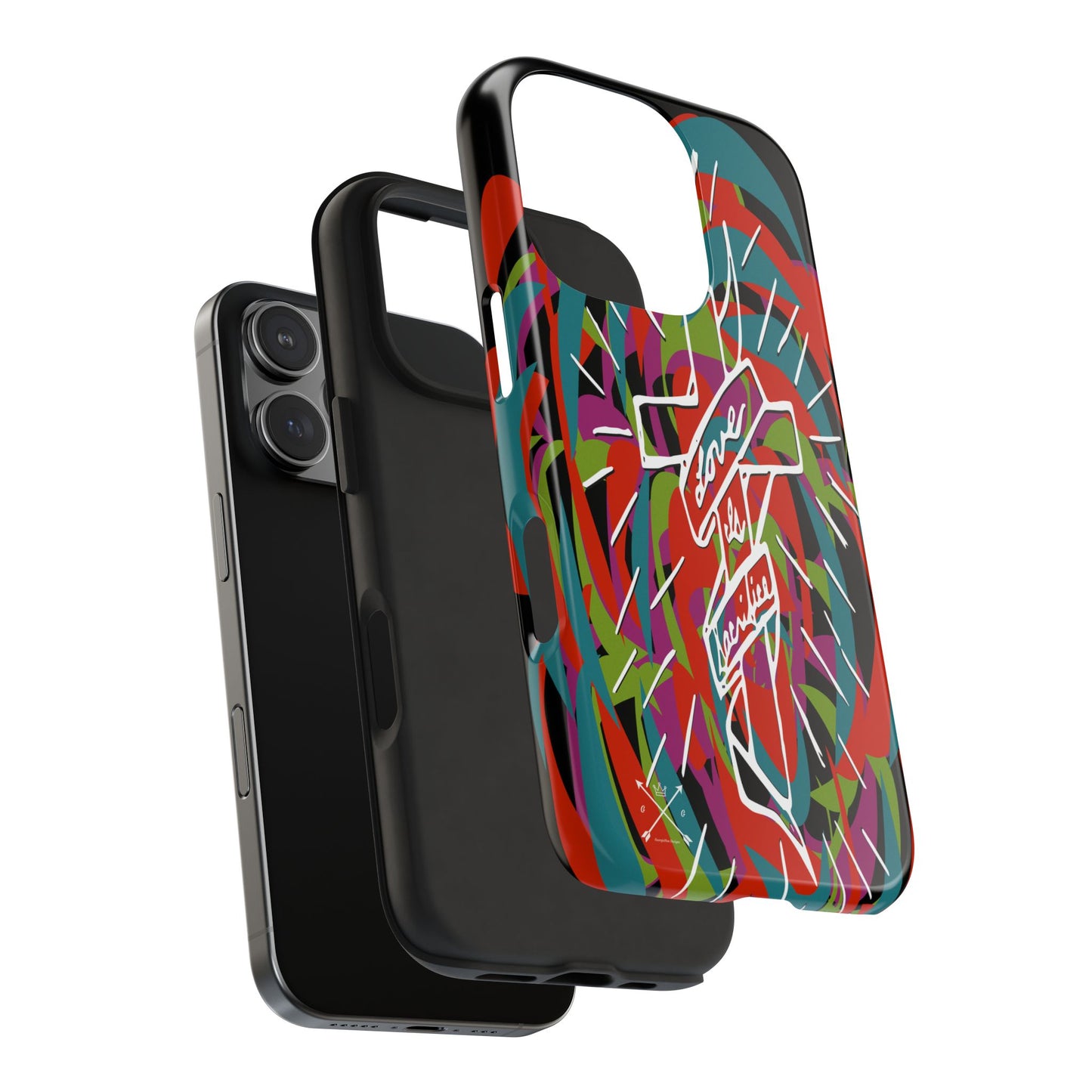 Love is Sacrifice - Tough Phone Cases