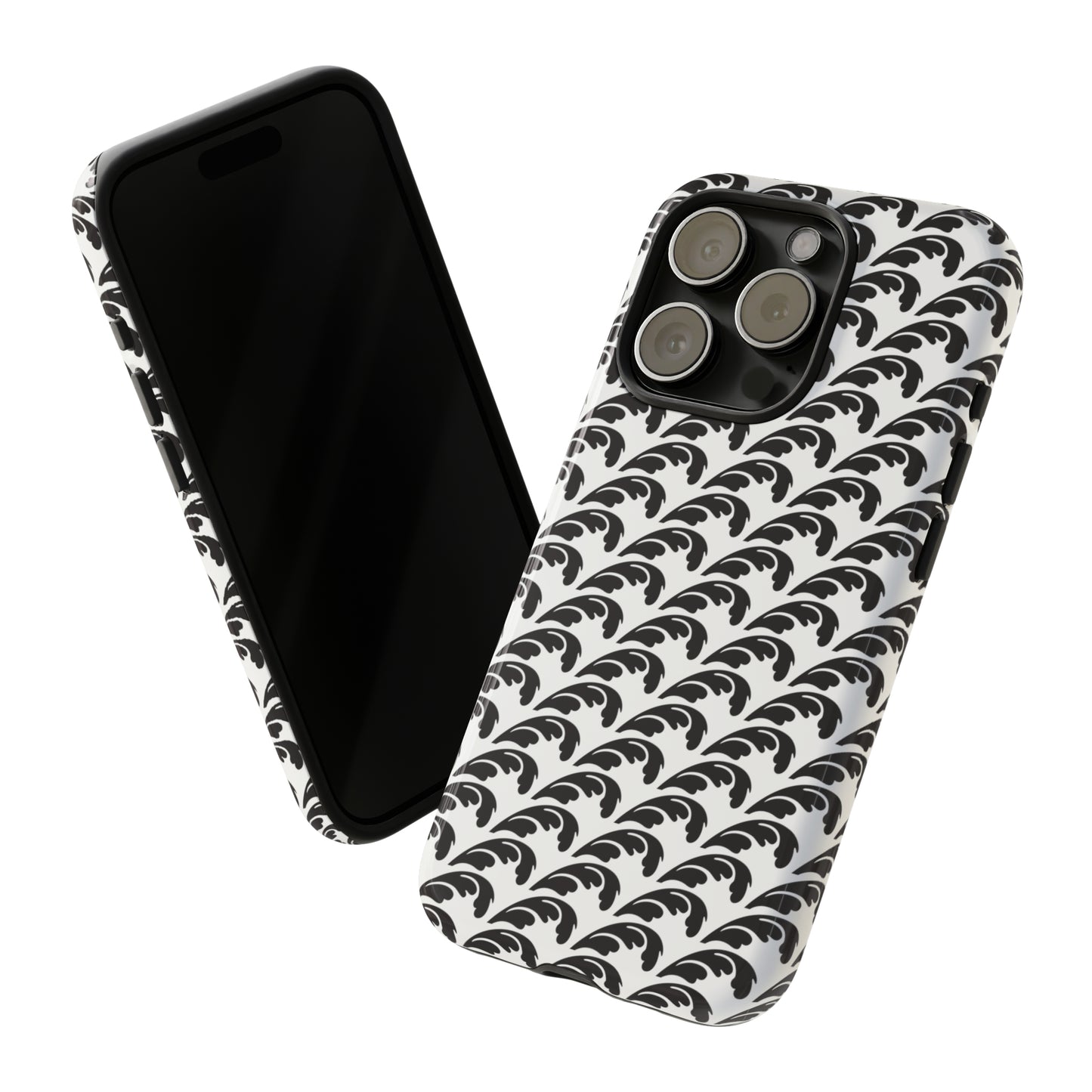 Beautiful Beloved One Flourish (black/white) - Tough Phone Cases