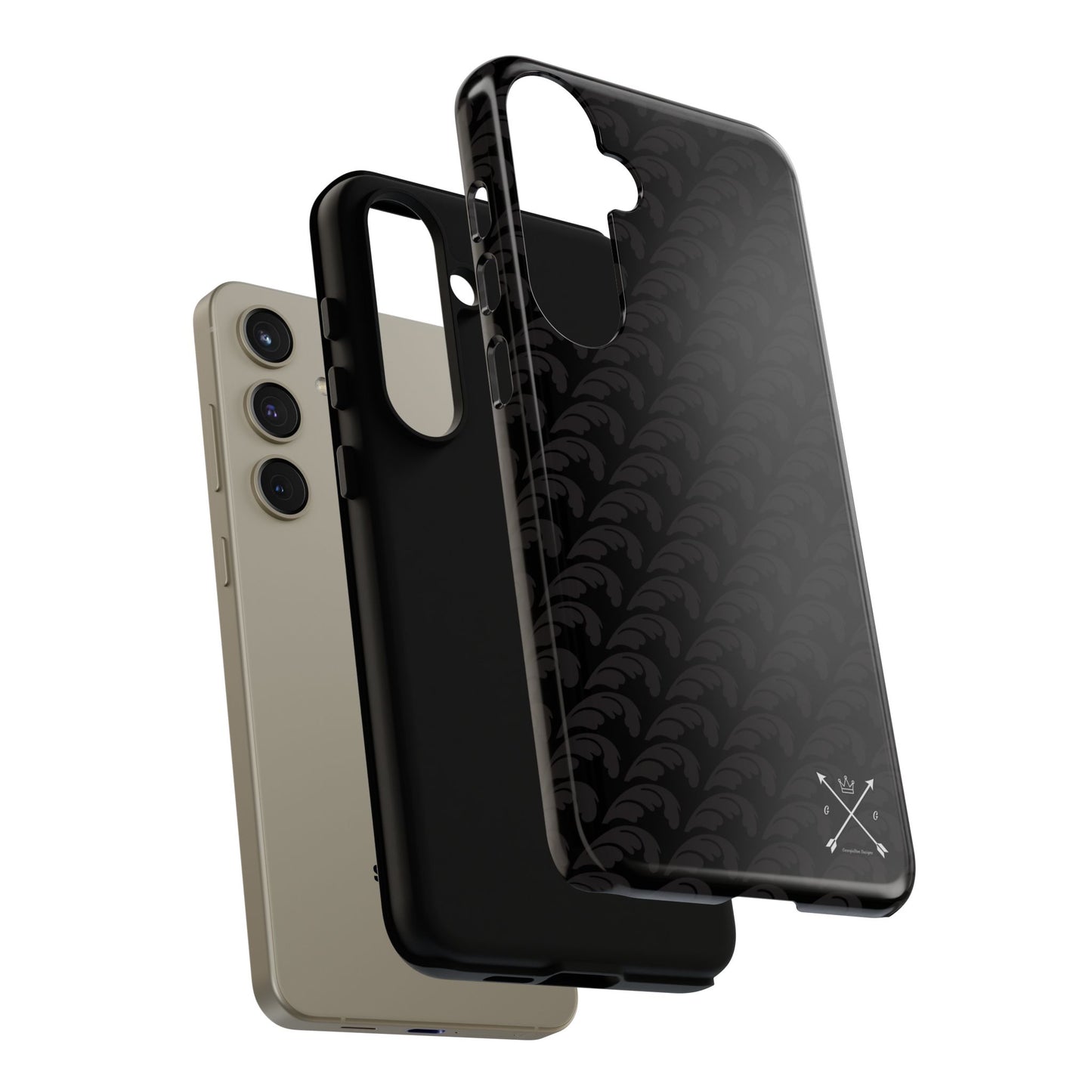 Beautiful Beloved One Flourish - Tough Phone Cases (black/black)