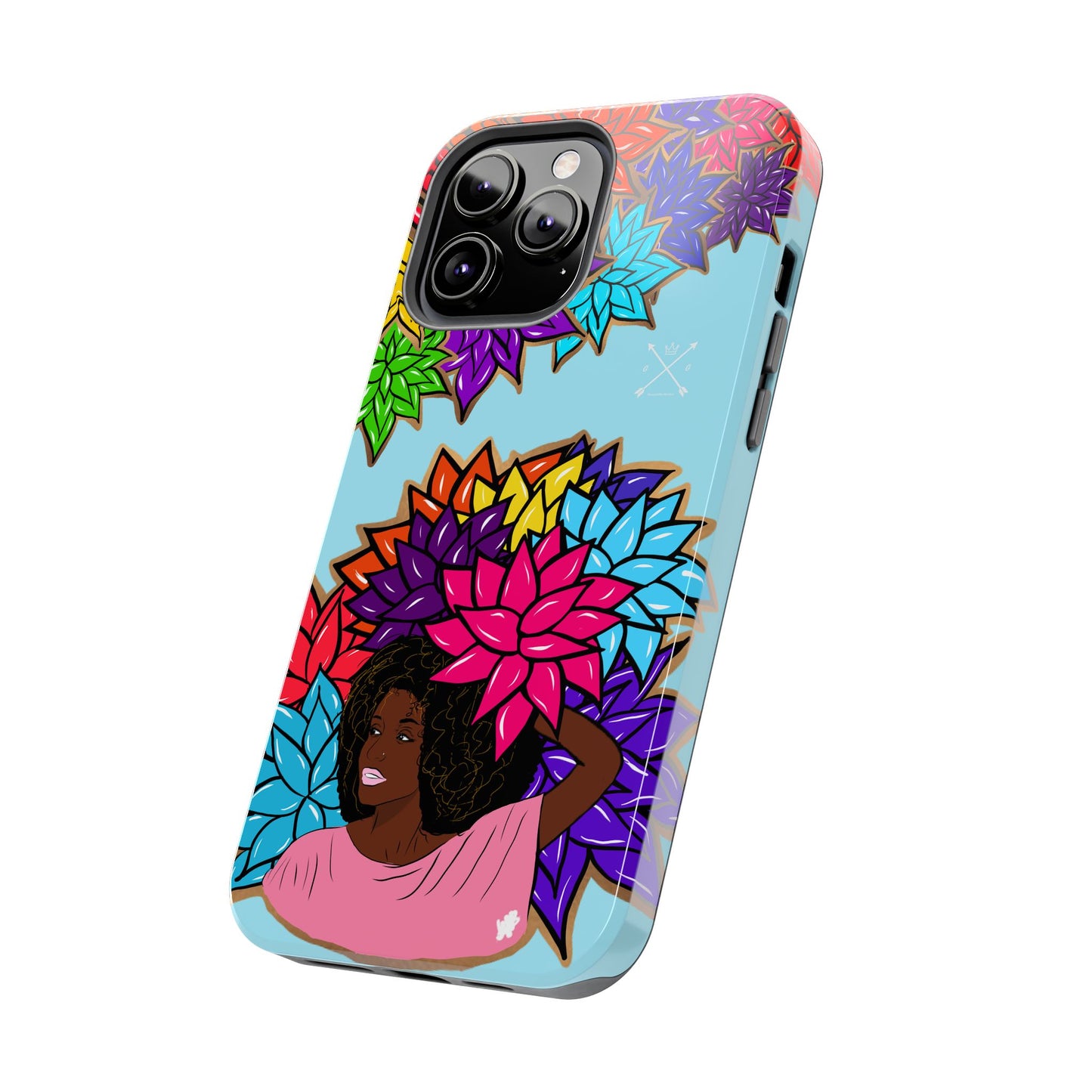 Beauty with Flowers - Tough Phone Cases