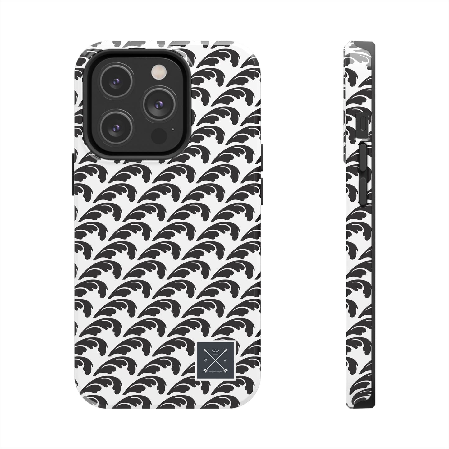 Beautiful Beloved One Flourish (black/white) - Tough Phone Cases