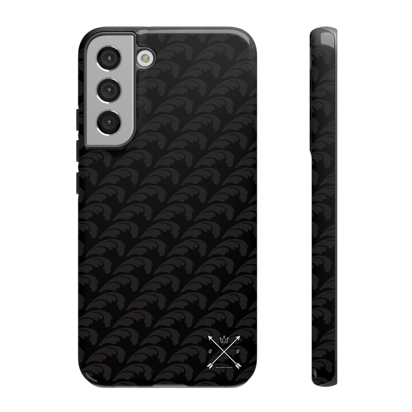 Beautiful Beloved One Flourish - Tough Phone Cases (black/black)
