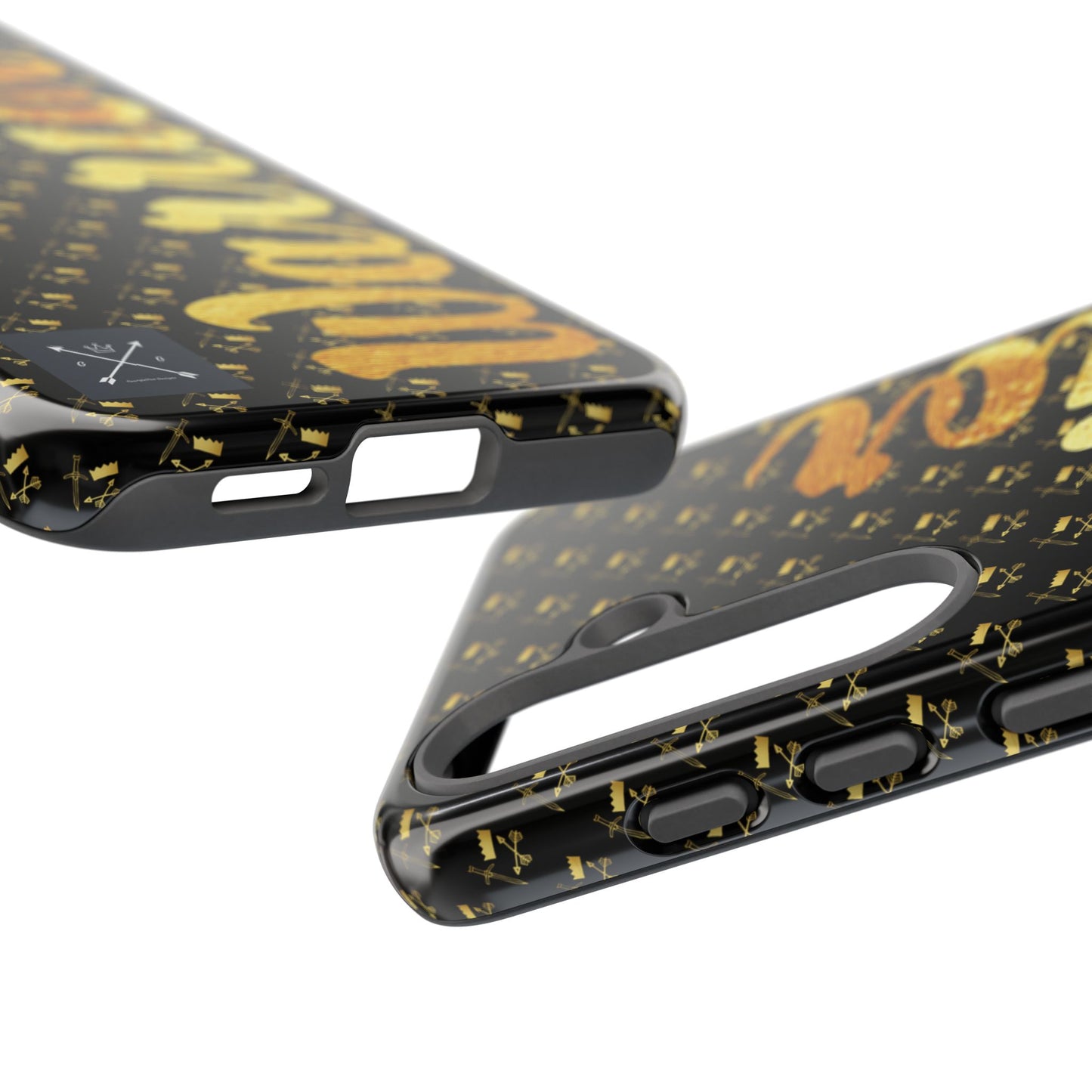Gold and Bold Warrior - Tough Phone Cases