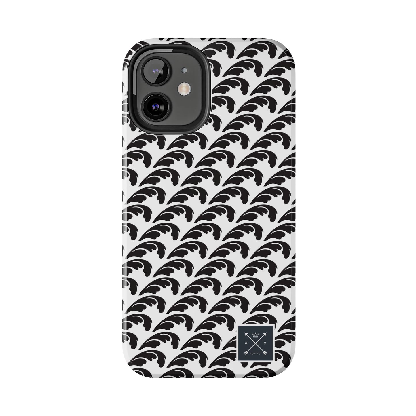 Beautiful Beloved One Flourish (black/white) - Tough Phone Cases