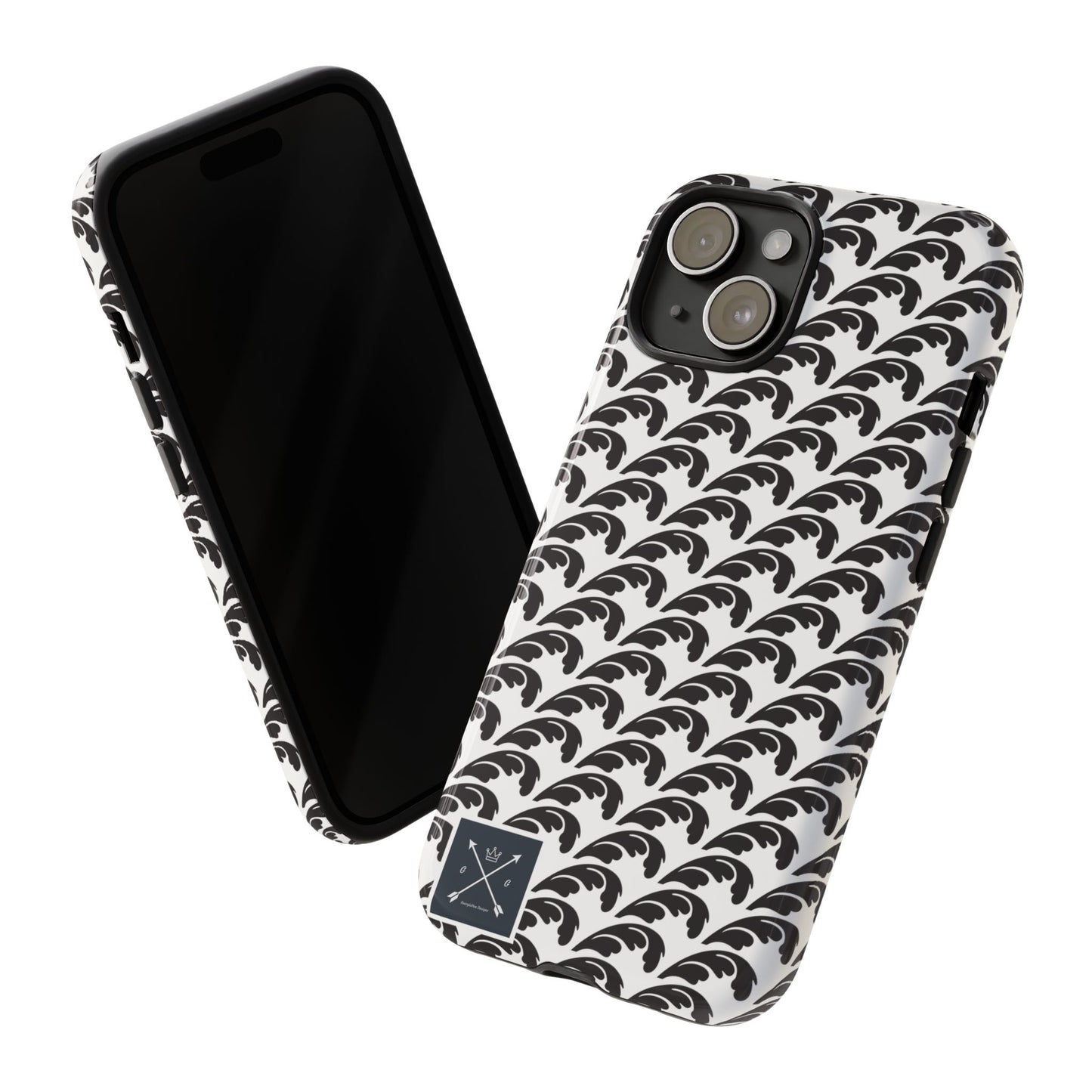 Beautiful Beloved One Flourish (black/white) - Tough Phone Cases