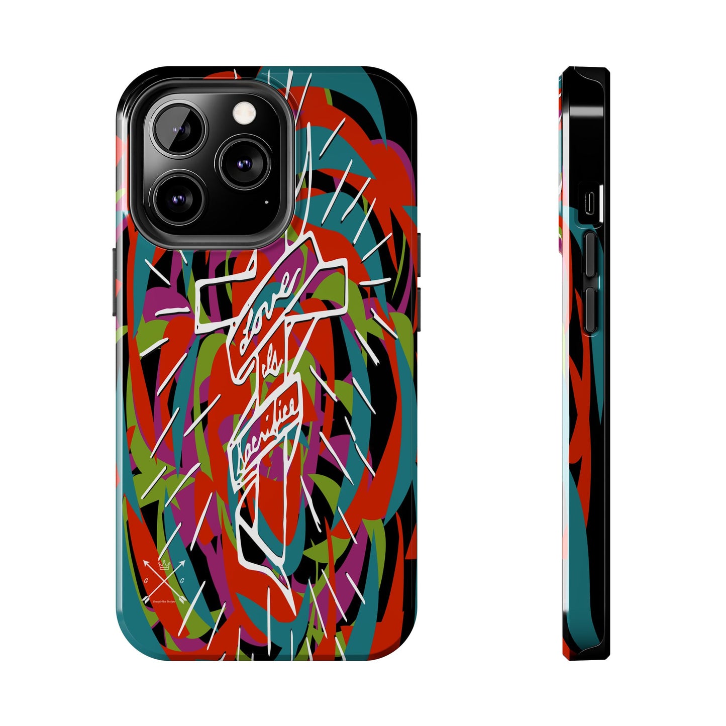 Love is Sacrifice - Tough Phone Cases