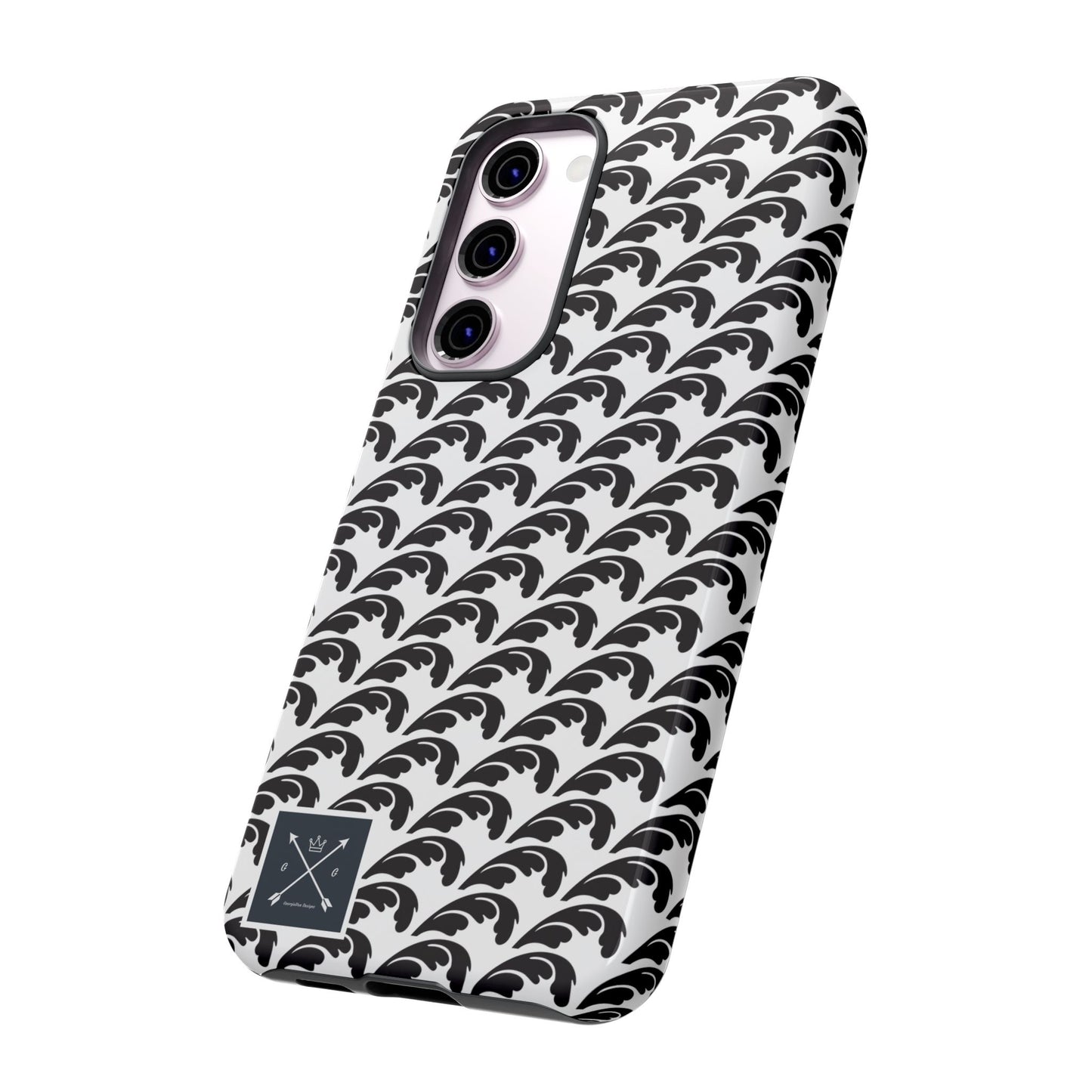 Beautiful Beloved One Flourish (black/white) - Tough Phone Cases