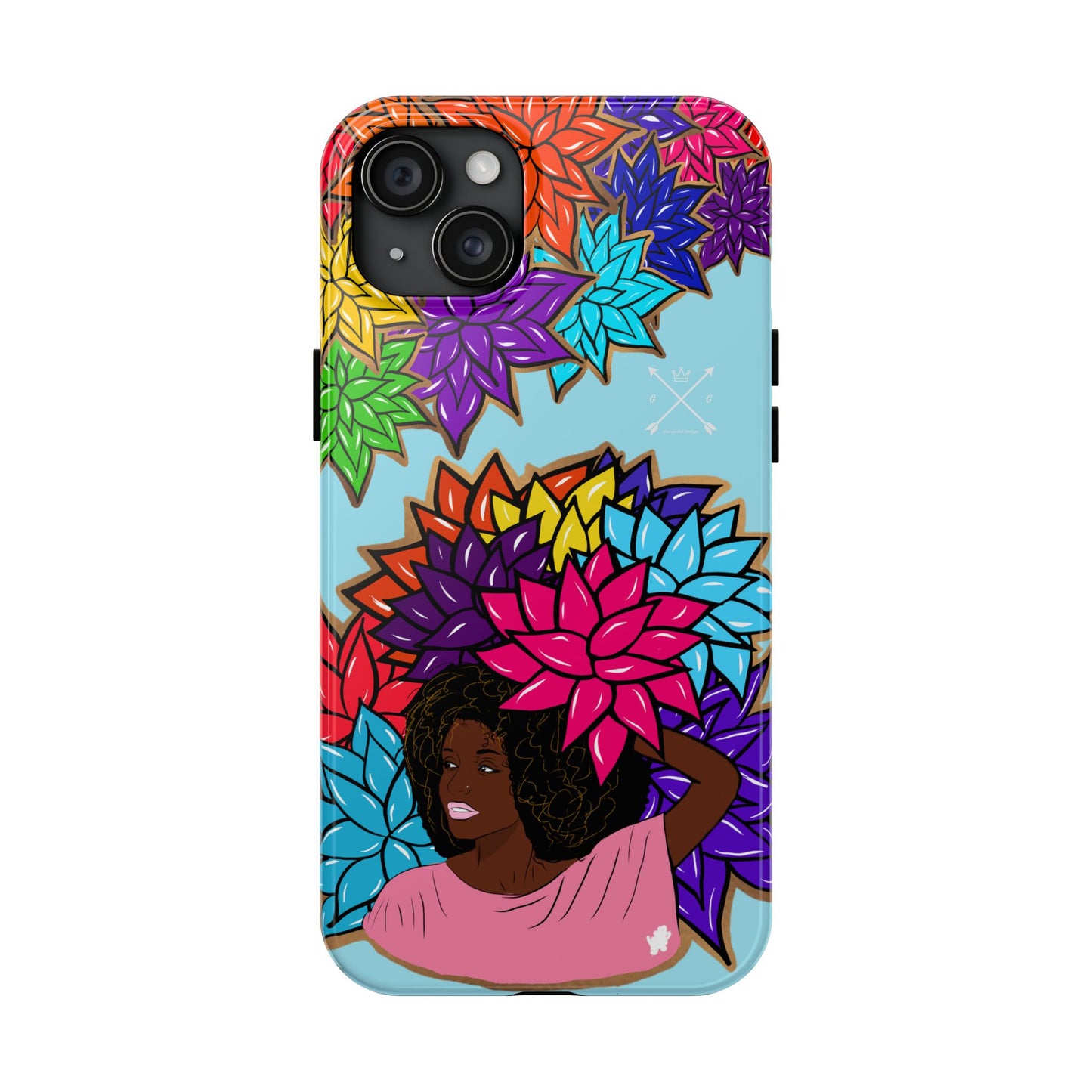 Beauty with Flowers - Tough Phone Cases