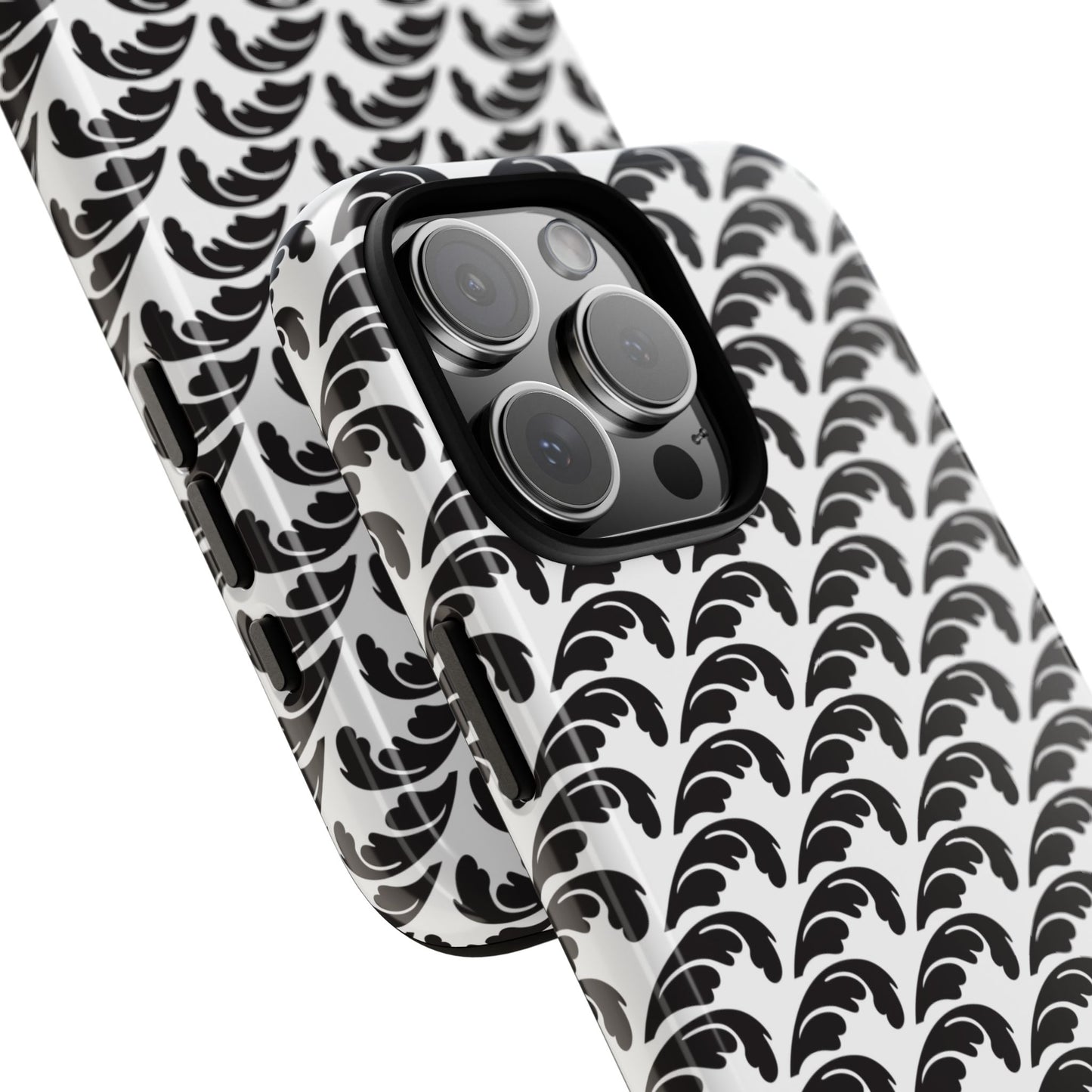 Beautiful Beloved One Flourish (black/white) - Tough Phone Cases