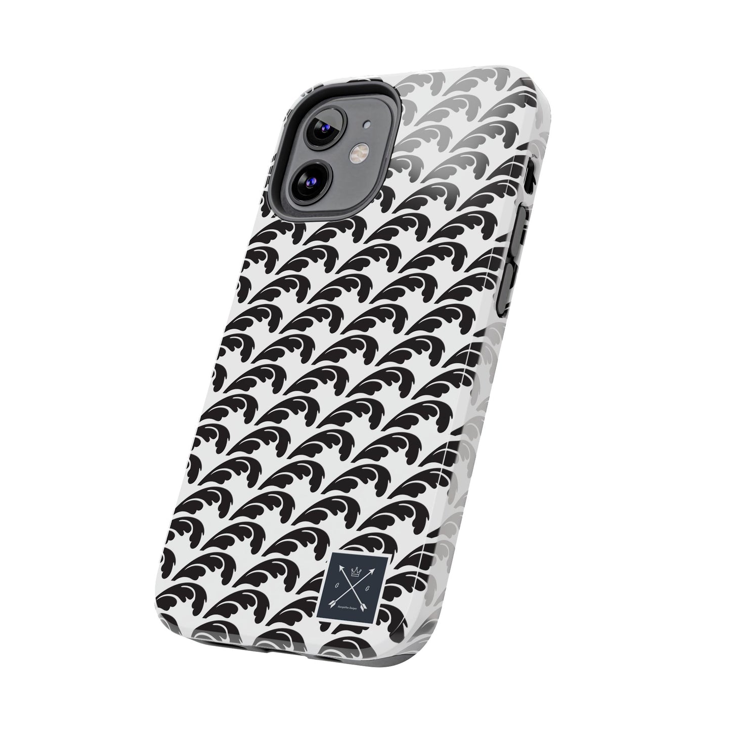 Beautiful Beloved One Flourish (black/white) - Tough Phone Cases