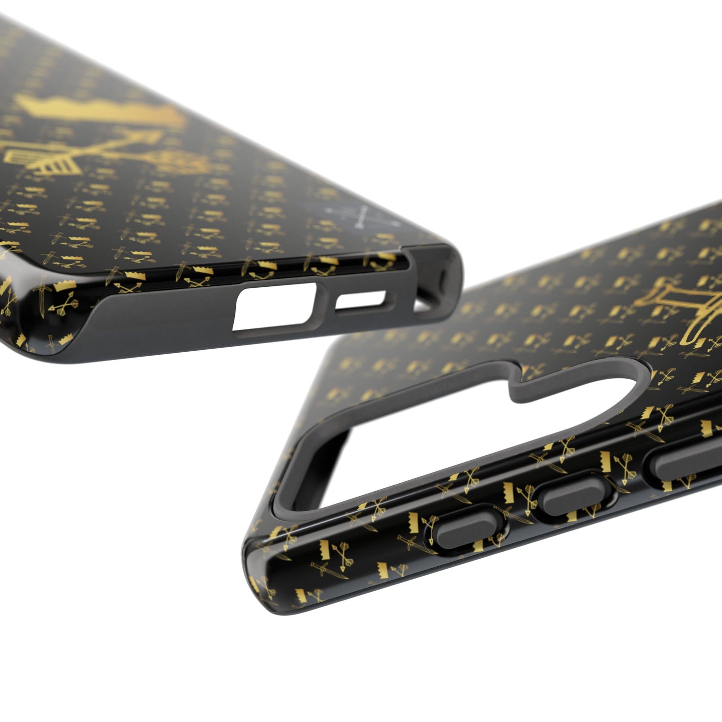 Gold and Bold Warrior - Tough Phone Cases