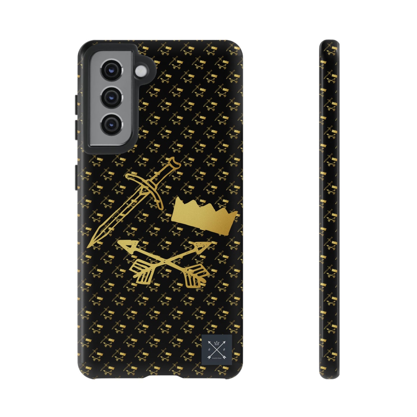 Gold and Bold Warrior - Tough Phone Cases