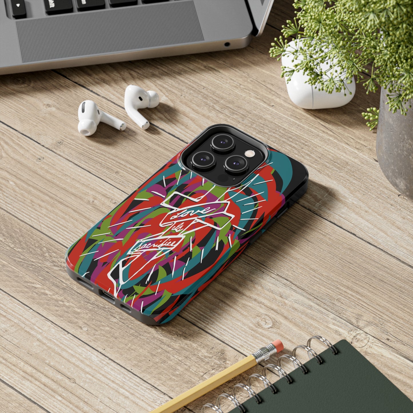 Love is Sacrifice - Tough Phone Cases