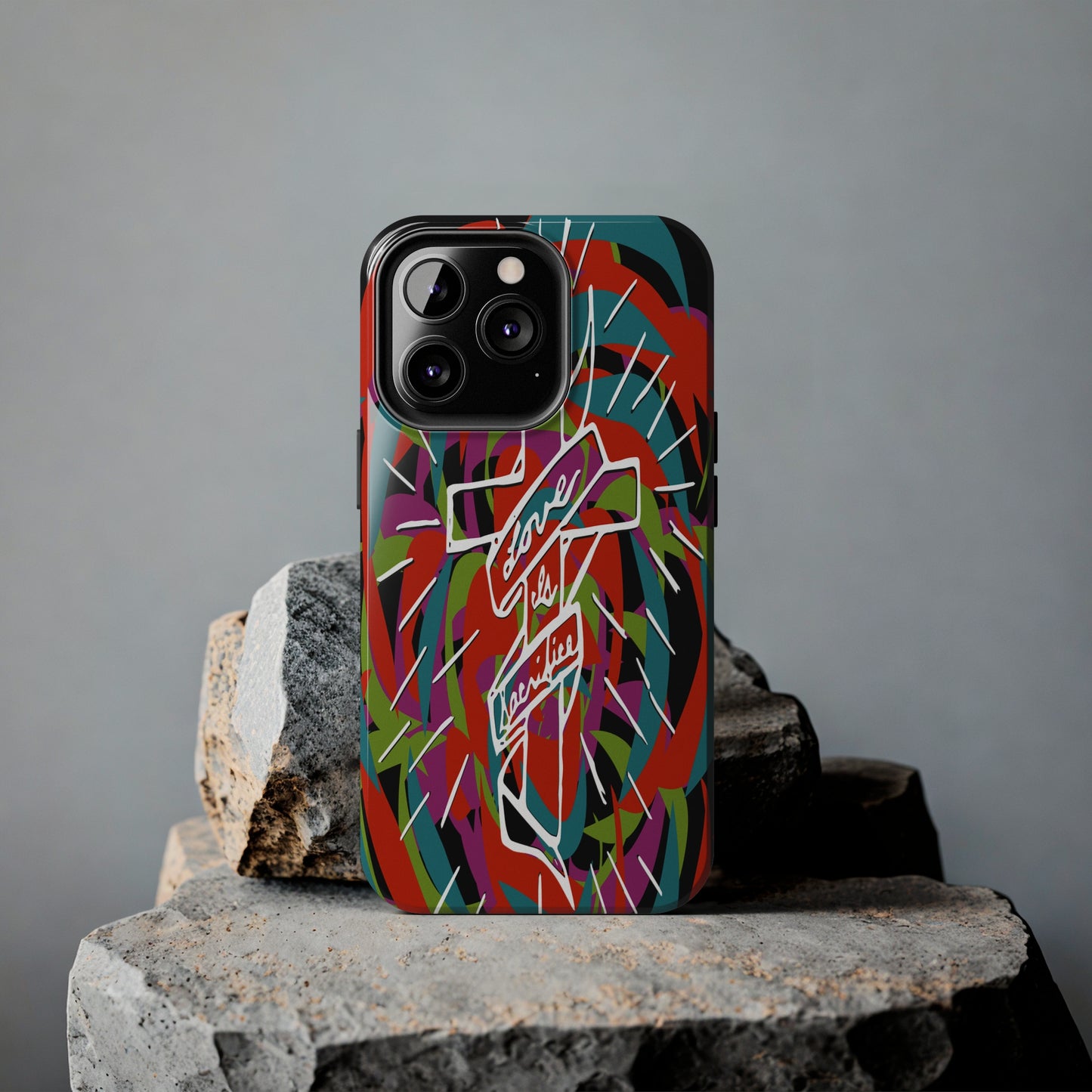 Love is Sacrifice - Tough Phone Cases