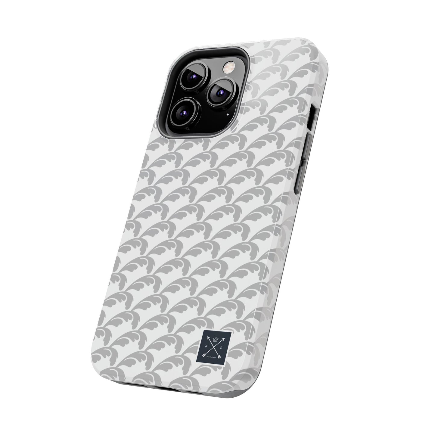 Beautiful Beloved Flourish (white/silver) - Tough Phone Cases