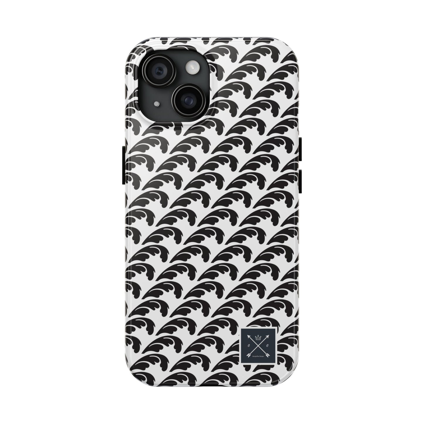 Beautiful Beloved One Flourish (black/white) - Tough Phone Cases