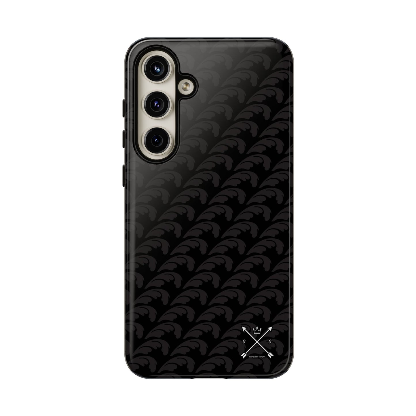 Beautiful Beloved One Flourish - Tough Phone Cases (black/black)