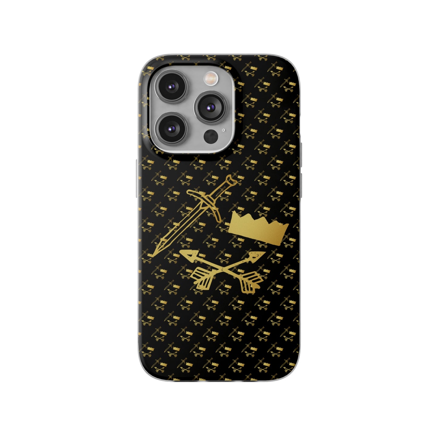 Gold and Bold Warrior - Flexi  Phone Cases