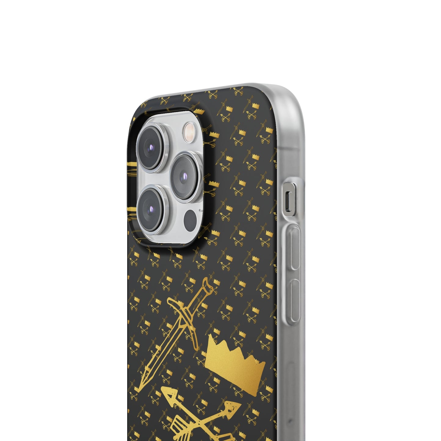 Gold and Bold Warrior - Flexi  Phone Cases