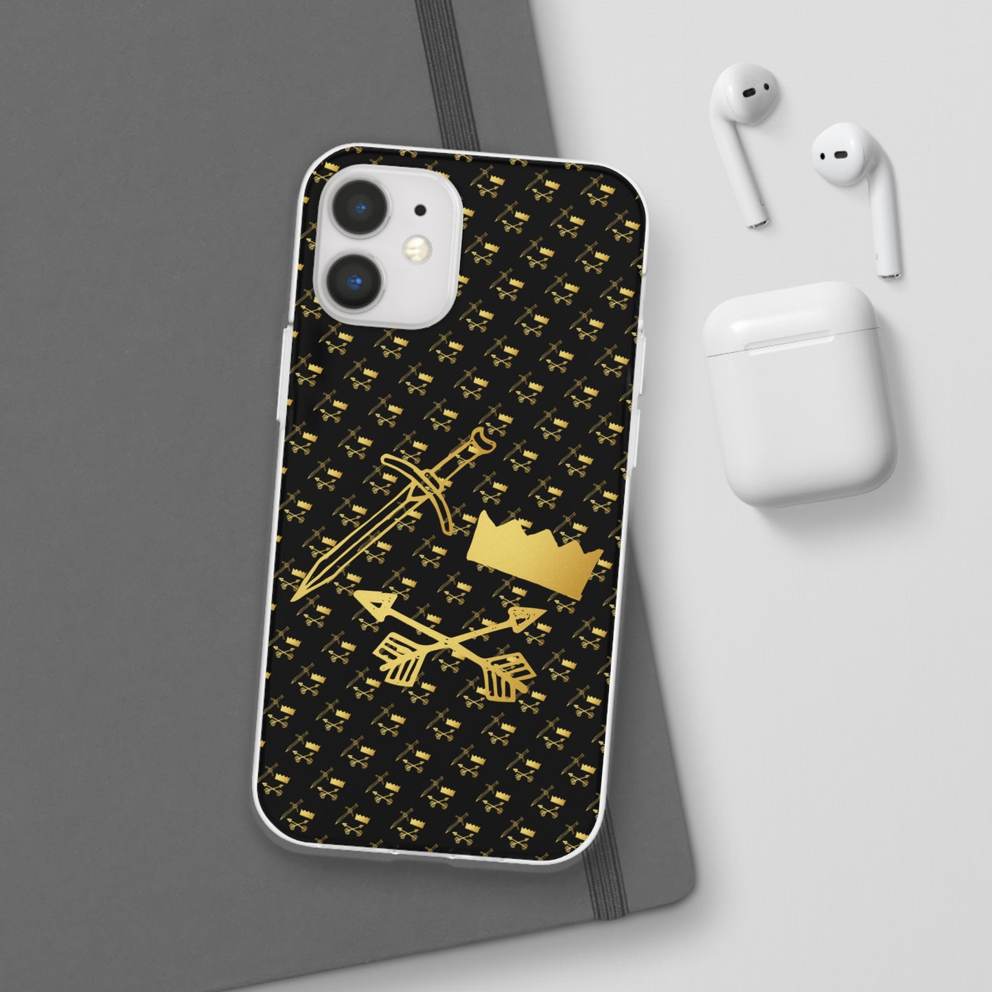 Gold and Bold Warrior - Flexi  Phone Cases