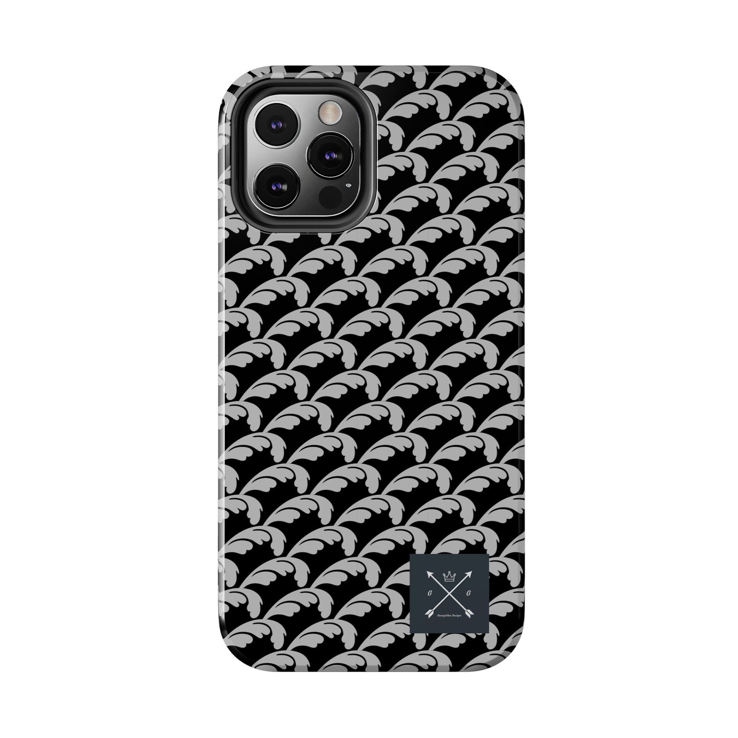 Beautiful Beloved One Flourish (silver/black) - Tough Phone Cases