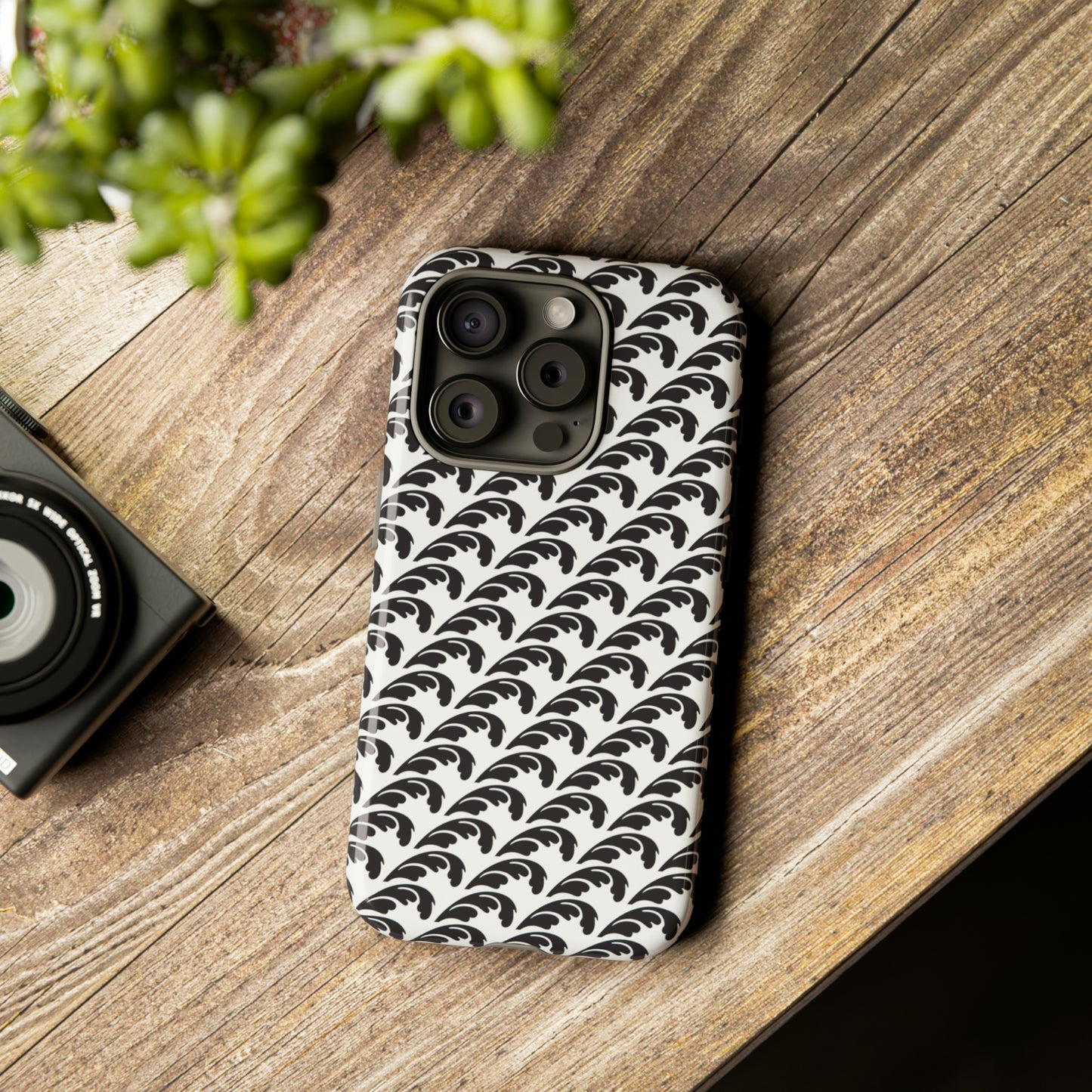 Beautiful Beloved One Flourish (black/white) - Tough Phone Cases
