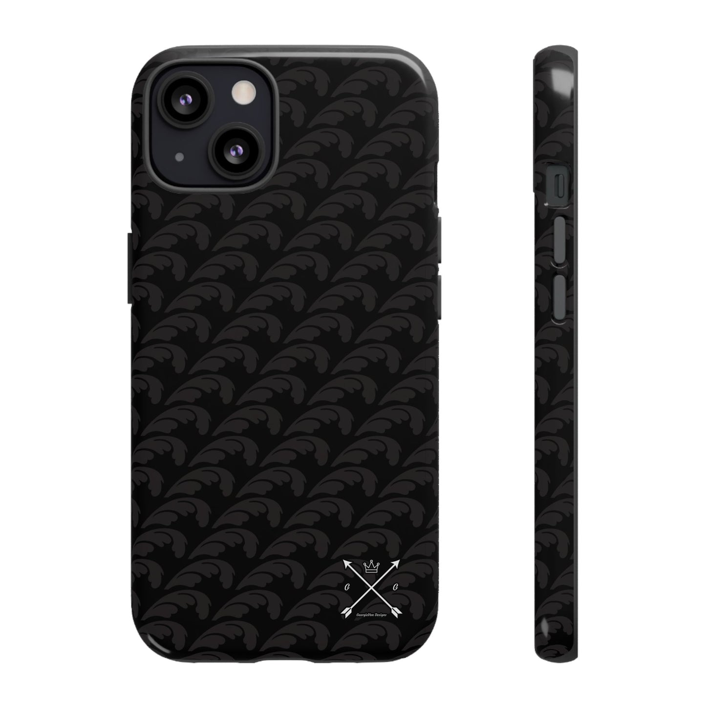 Beautiful Beloved One Flourish - Tough Phone Cases (black/black)
