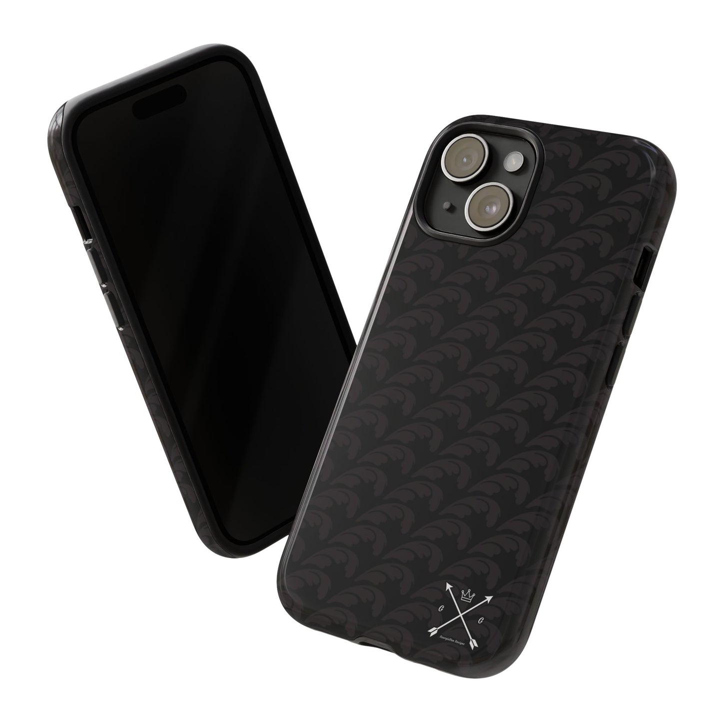 Beautiful Beloved One Flourish - Tough Phone Cases (black/black)