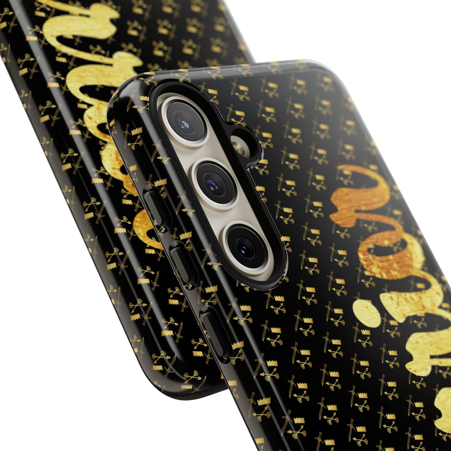 Gold and Bold Warrior - Tough Phone Cases