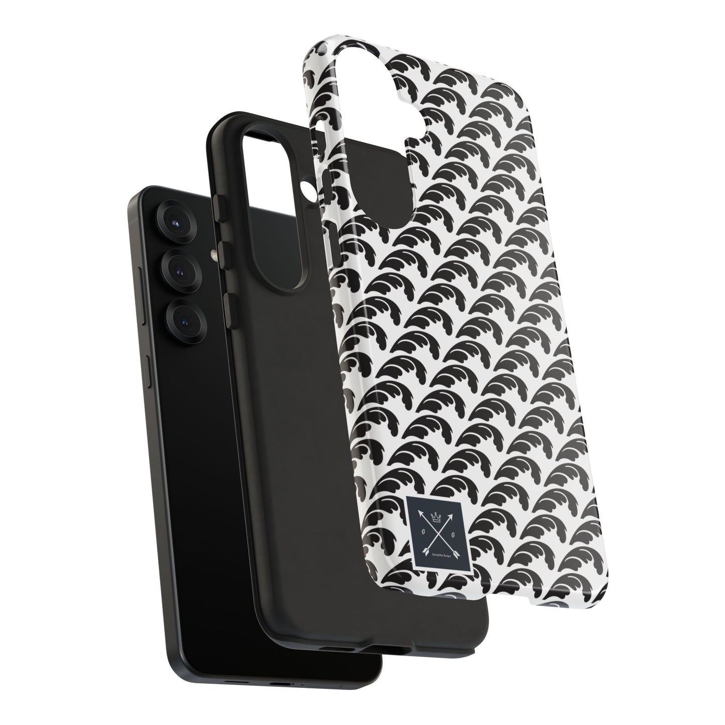 Beautiful Beloved One Flourish (black/white) - Tough Phone Cases