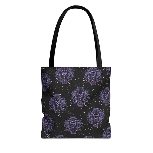 Your Coffin or Mine?(pattern) - Tote Bag (AOP)