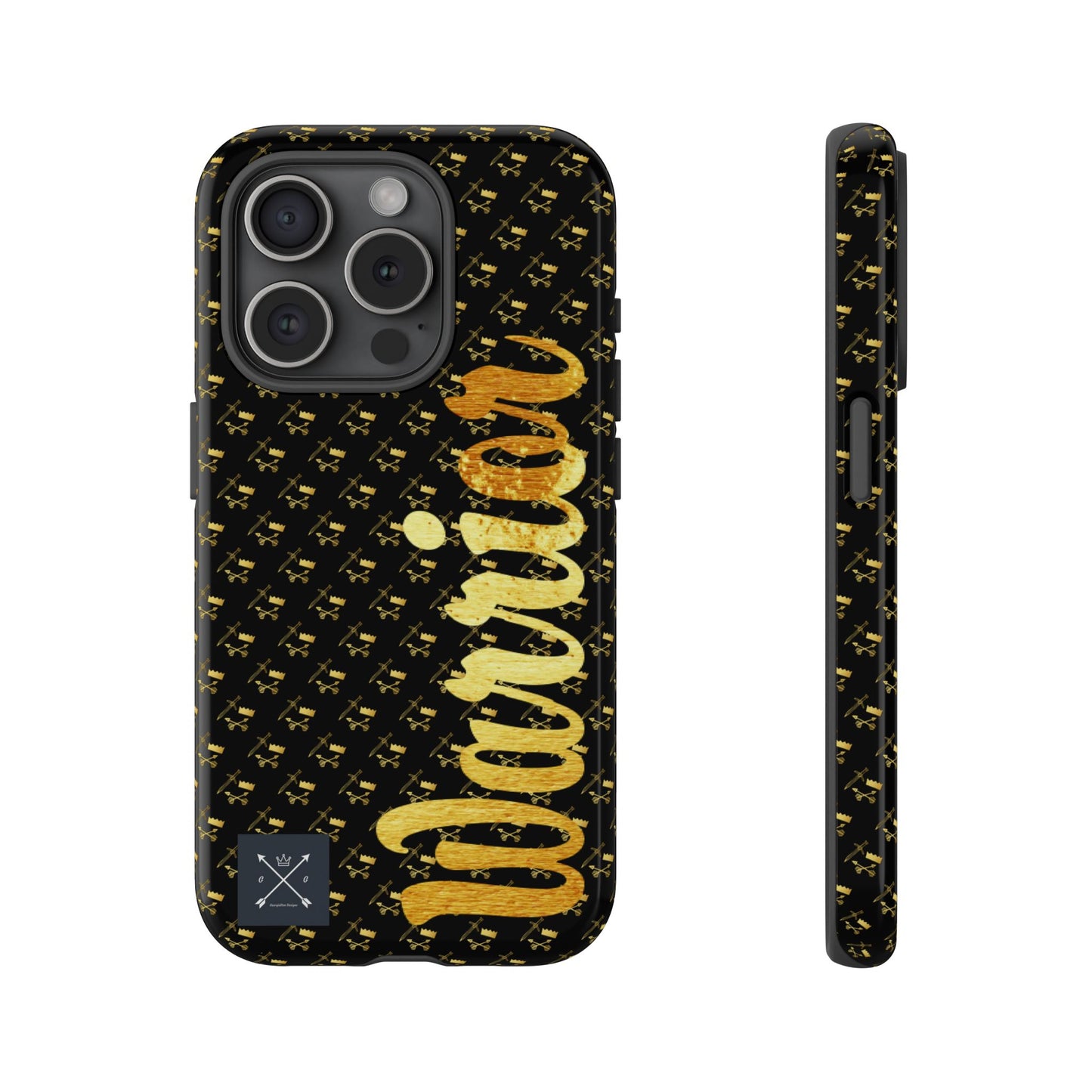 Gold and Bold Warrior - Tough Phone Cases