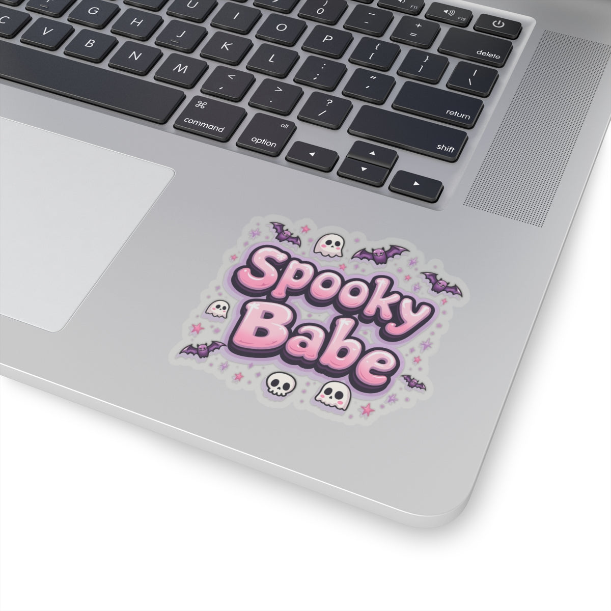 Pink Spooky Babe - Halloween Kiss-cut Stickers
