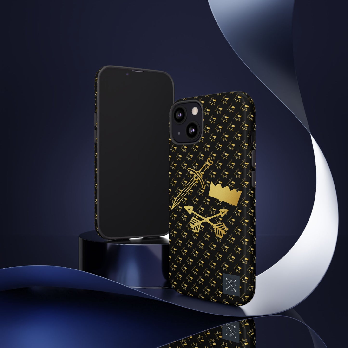 Gold and Bold Warrior - Tough Phone Cases