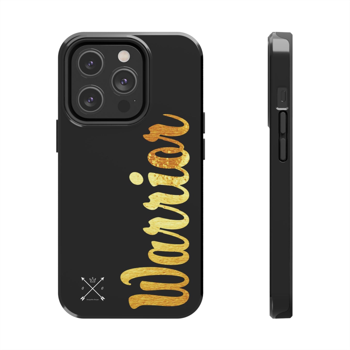 Gold and Bold Warrior - Tough Phone Cases