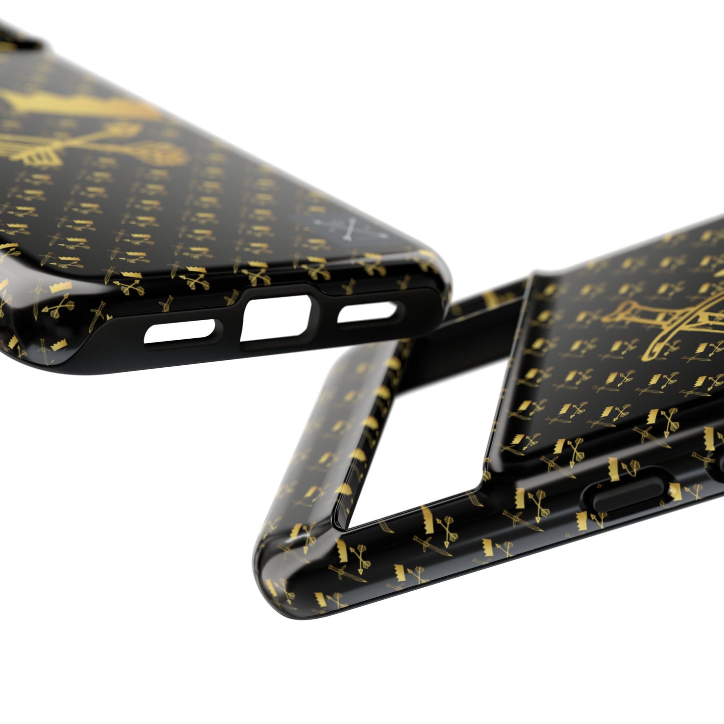 Gold and Bold Warrior - Tough Phone Cases