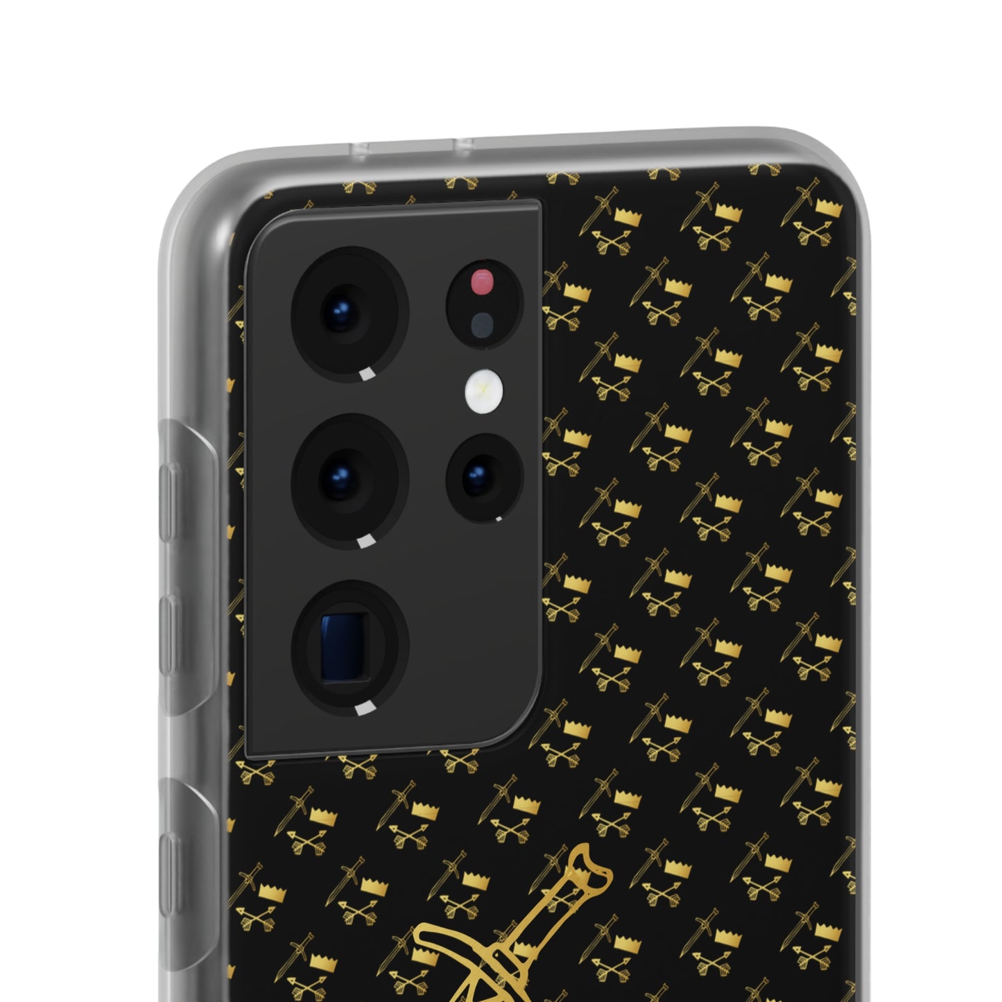 Gold and Bold Warrior - Flexi  Phone Cases