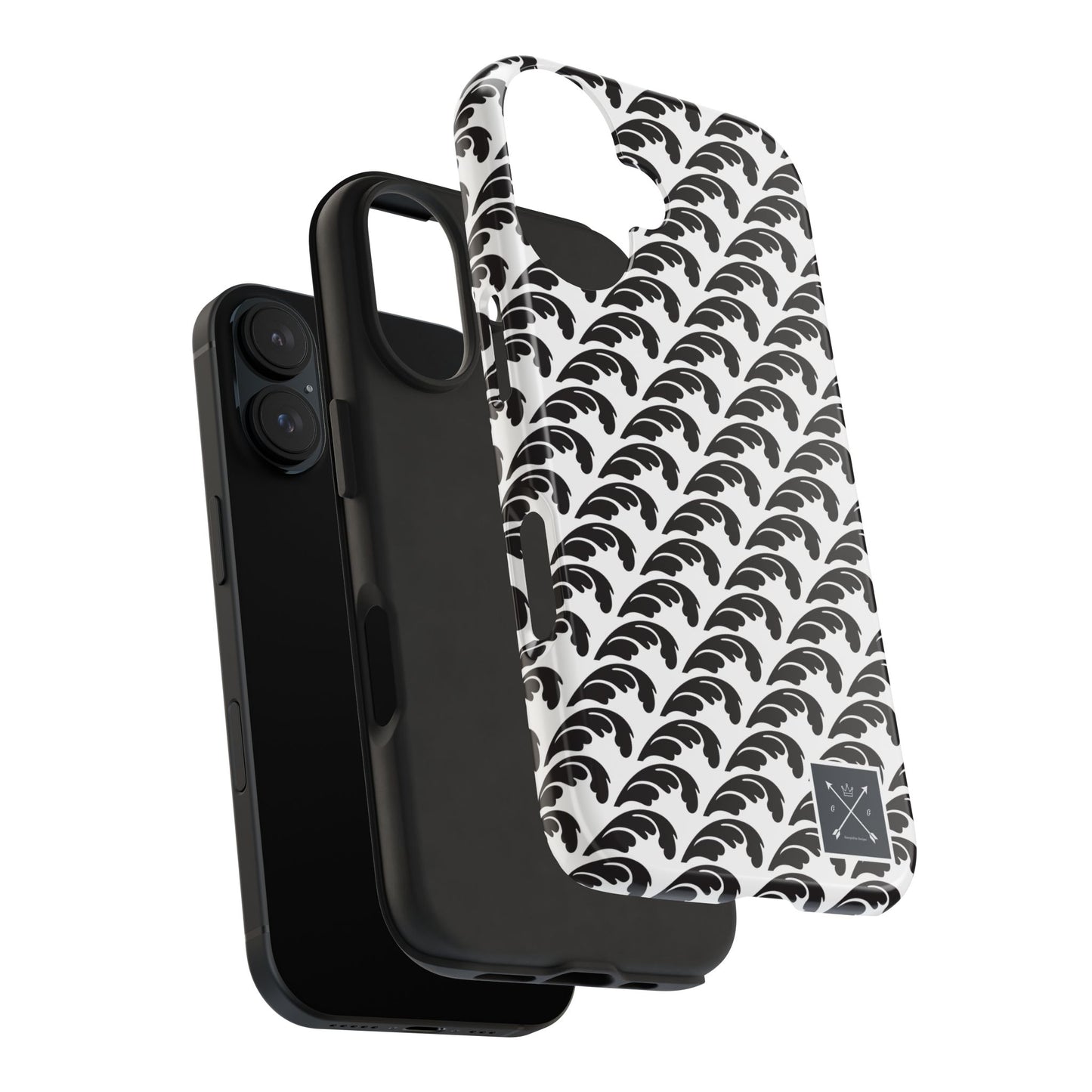 Beautiful Beloved One Flourish (black/white) - Tough Phone Cases