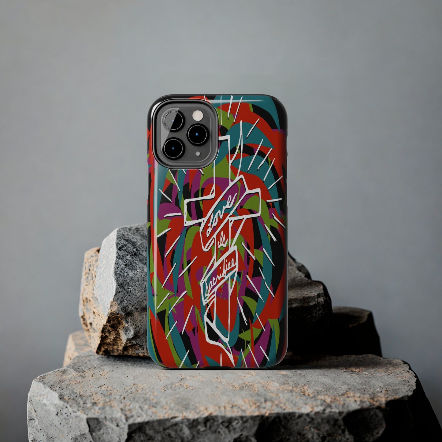 Love is Sacrifice - Tough Phone Cases