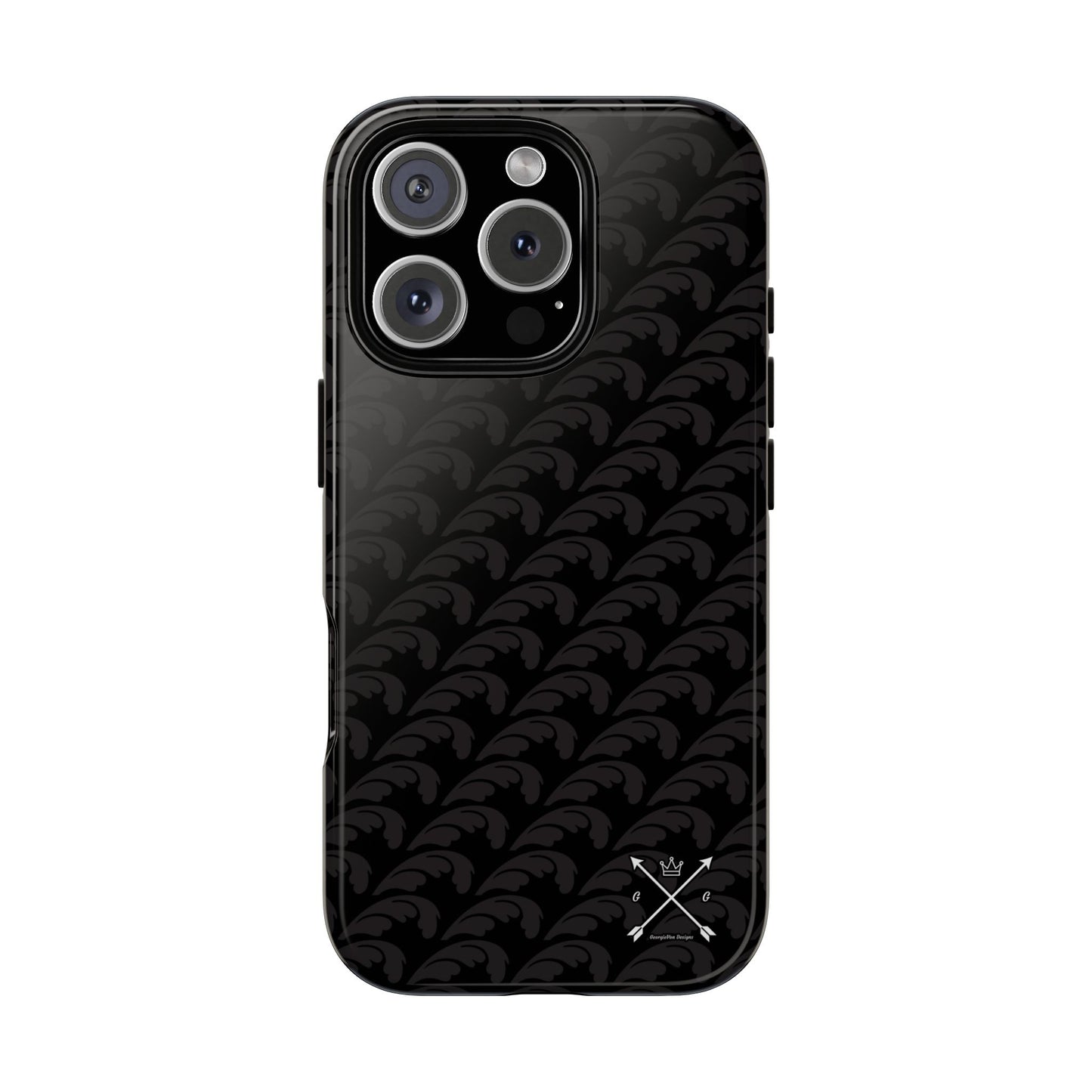 Beautiful Beloved One Flourish - Tough Phone Cases (black/black)