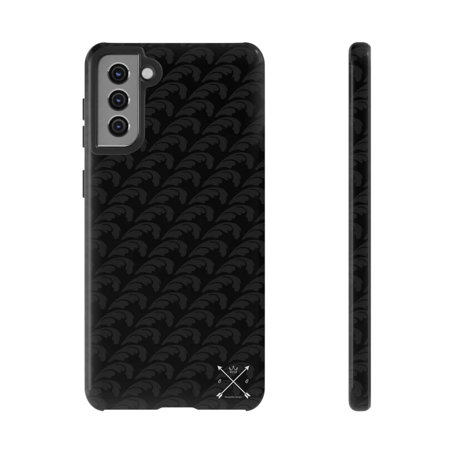 Beautiful Beloved One Flourish - Tough Phone Cases (black/black)