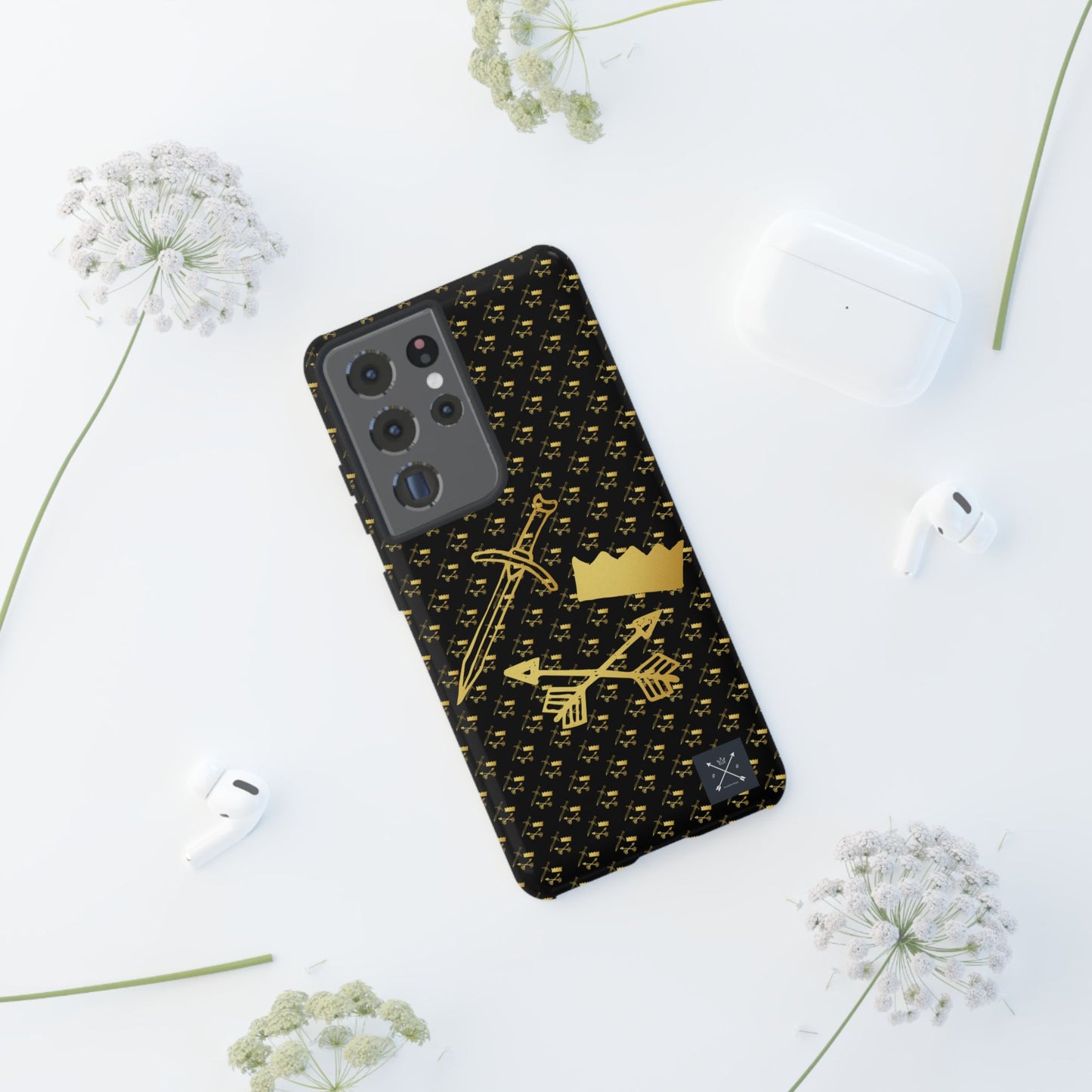 Gold and Bold Warrior - Tough Phone Cases