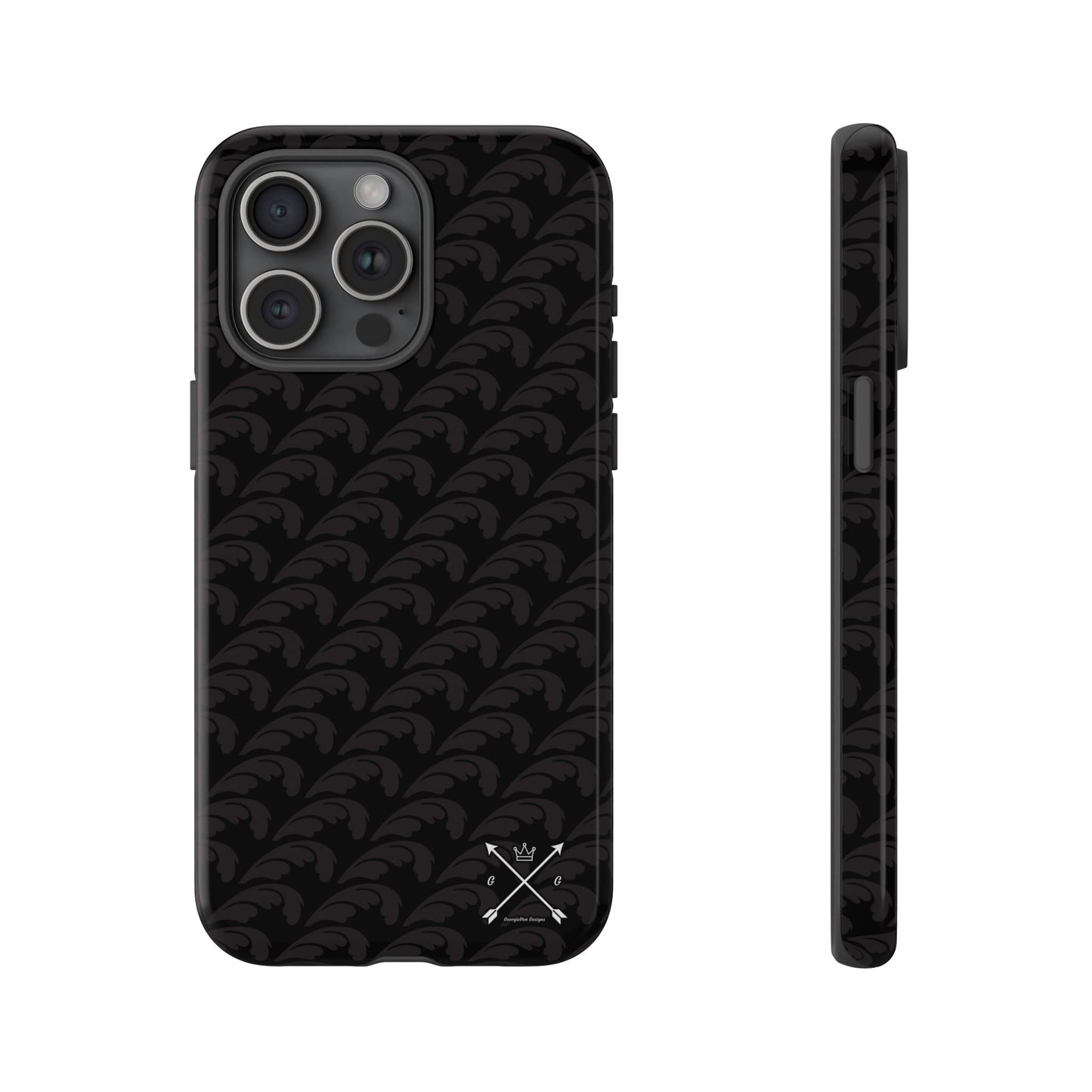 Beautiful Beloved One Flourish - Tough Phone Cases (black/black)