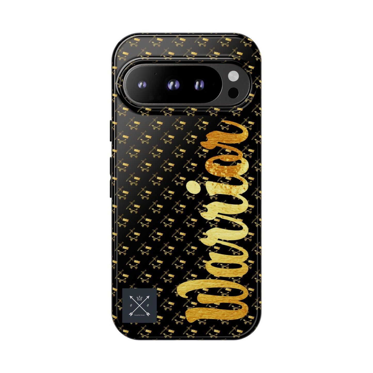 Gold and Bold Warrior - Tough Phone Cases