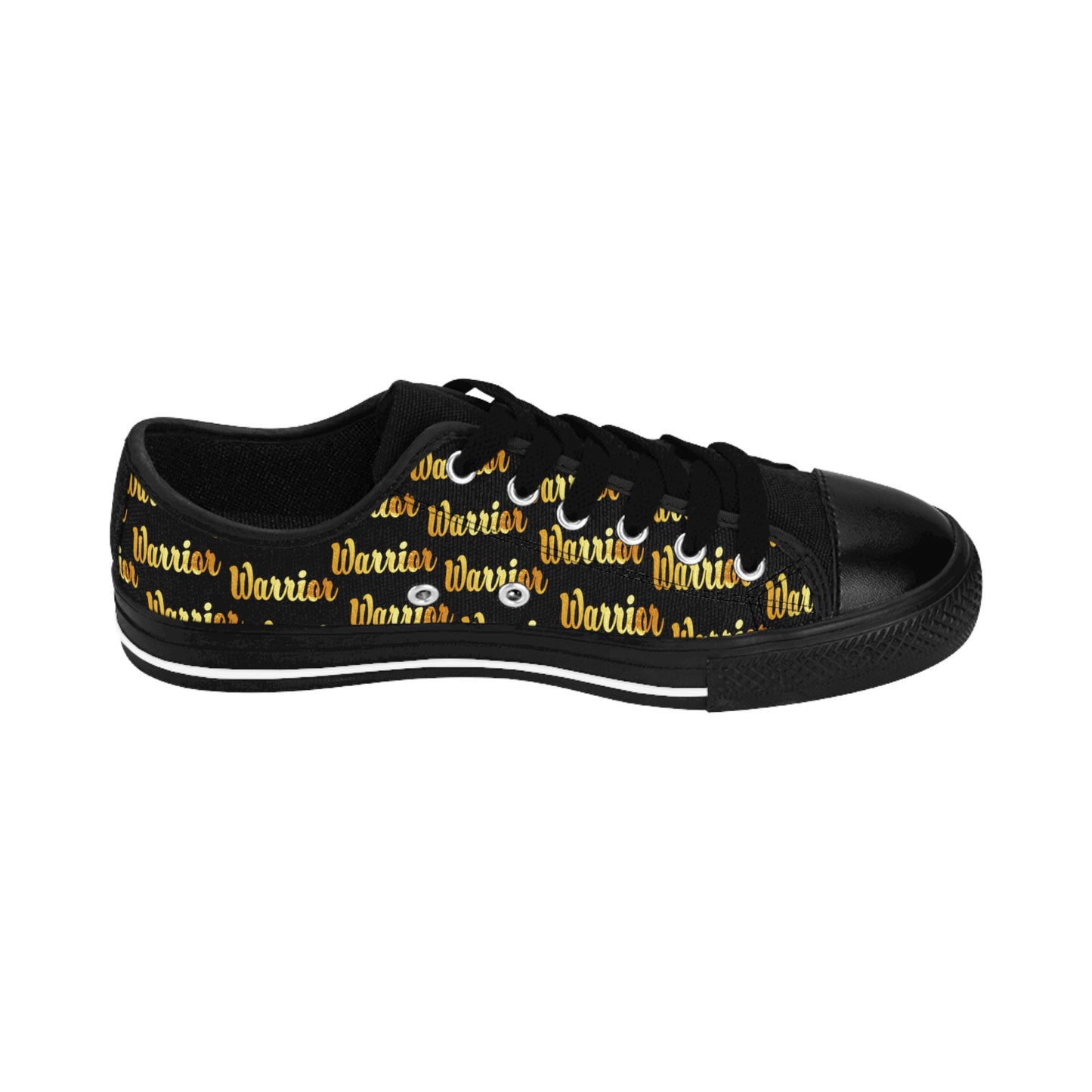 Women's - Gold and Bold Warrior - Sneakers (ptrn)