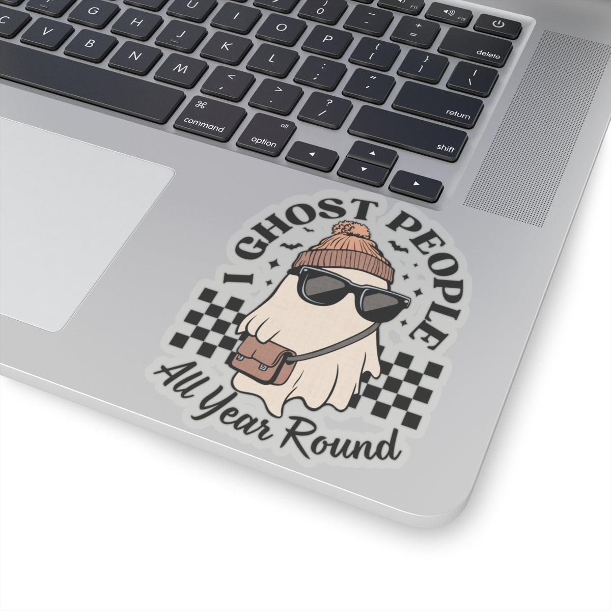 I Ghost People All Year Around - Kiss-Cut Stickers