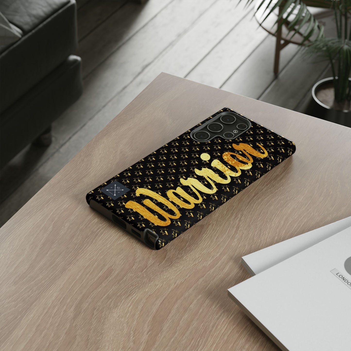 Gold and Bold Warrior - Tough Phone Cases