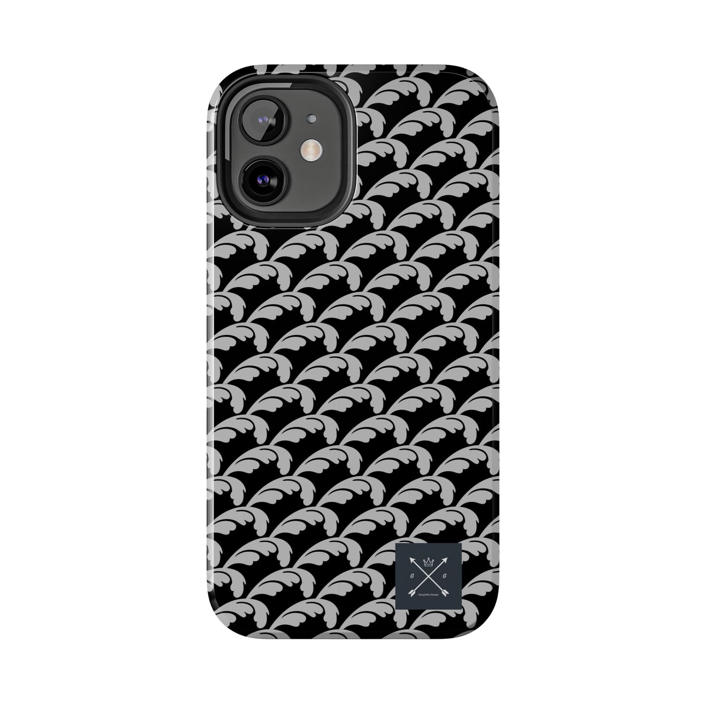 Beautiful Beloved One Flourish (silver/black) - Tough Phone Cases