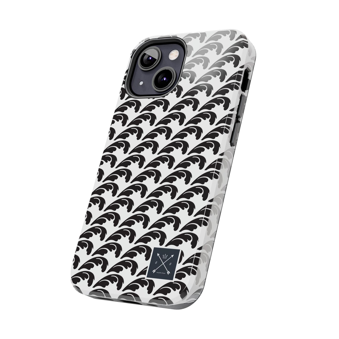 Beautiful Beloved One Flourish (black/white) - Tough Phone Cases
